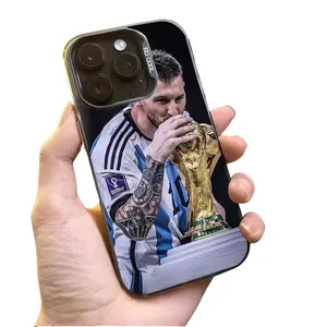 Messi World Cup Champion Phone Case — iPhone 17, 16, 15, 14, 13