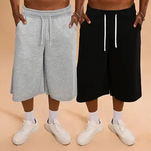 2 Pack Men's Solid Color Drawstring Waist Loose Fit Straight Leg Sweatpants,Plain Fashion Casual Style versatile Joggers,unisex Minimalist knit Sports Pants,For Daily Wear,Outdoor Hiking,Weekend Outings,Suitable For Summer Menswear Activities Trousers