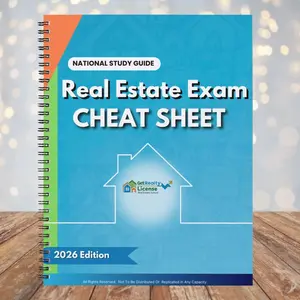 National Real Estate Exam Study Guide – 32-Page Quick-Reference Study Guide by Get Realty License Books Review
