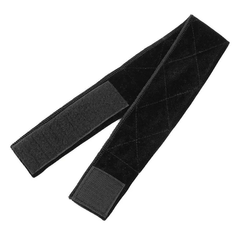 Unisex Velvet Velcro Wig Grip Headbands, 6-Piece Non-Slip Hair Accessories for Secure Wig Placement