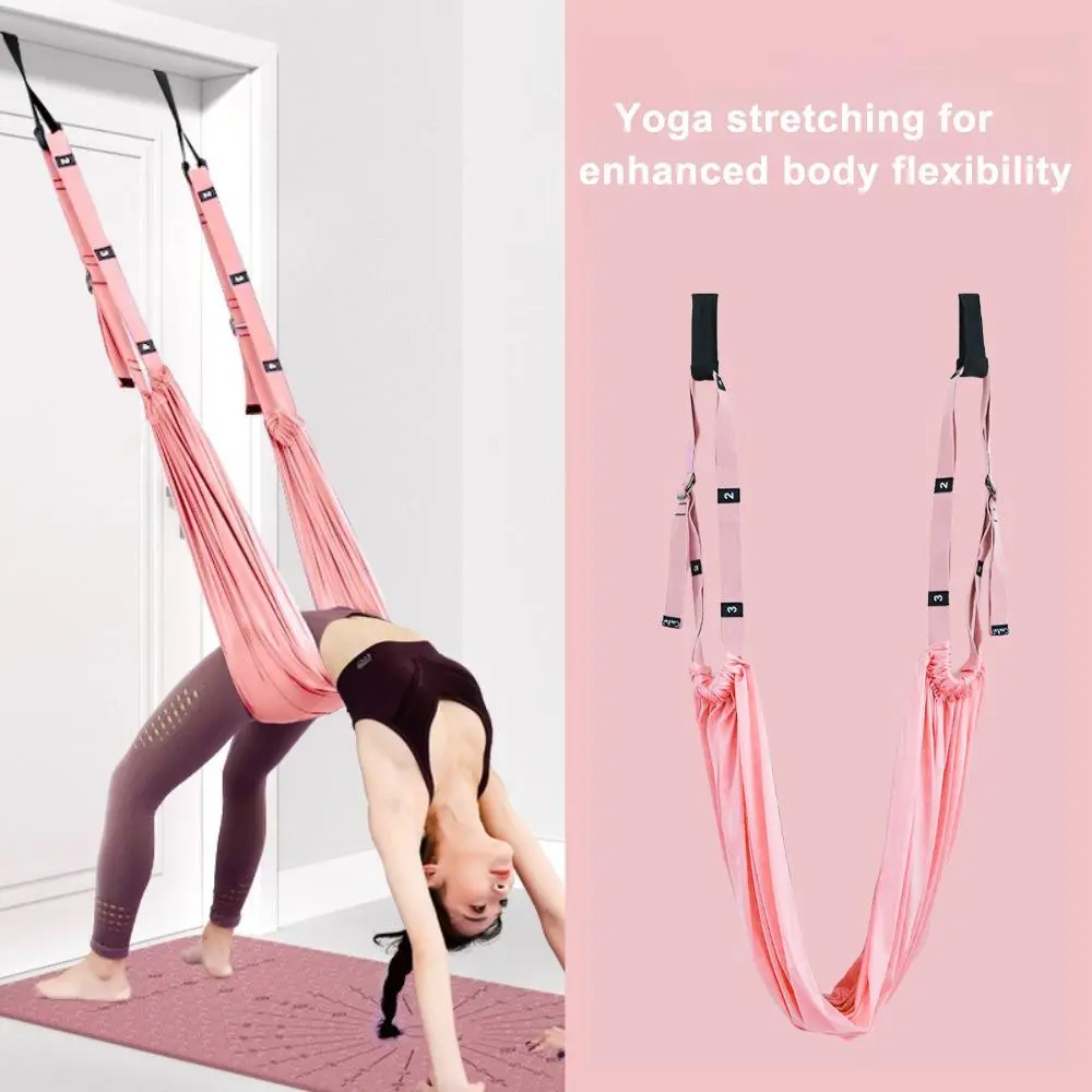 1-Piece Door-Style Yoga Stretching Band, Yoga Equipment, Stretching Gear, Yoga Fitness Equipment, Pilates Flexibility Strap for Body Flexibility, Ideal for Backbend, Splits Training, Suitable for Yoga, Dance Practice, Stretch Bands For Exercise