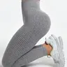 【Black Friday】Women's Solid High-Waisted Sports Leggings, Sporty Comfy Breathable Skinny Pants for Yoga and Gym Workouts, Ladies Sportswear and Activewear for Fitness, Athletic Sportswear for Indoor and Outdoor Wear #GLOBAL PICKS