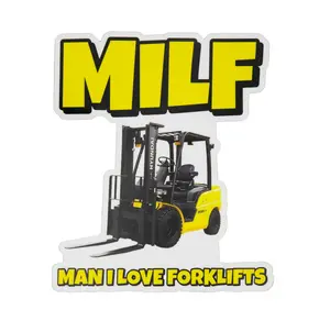 MILF Forklift Sticker
