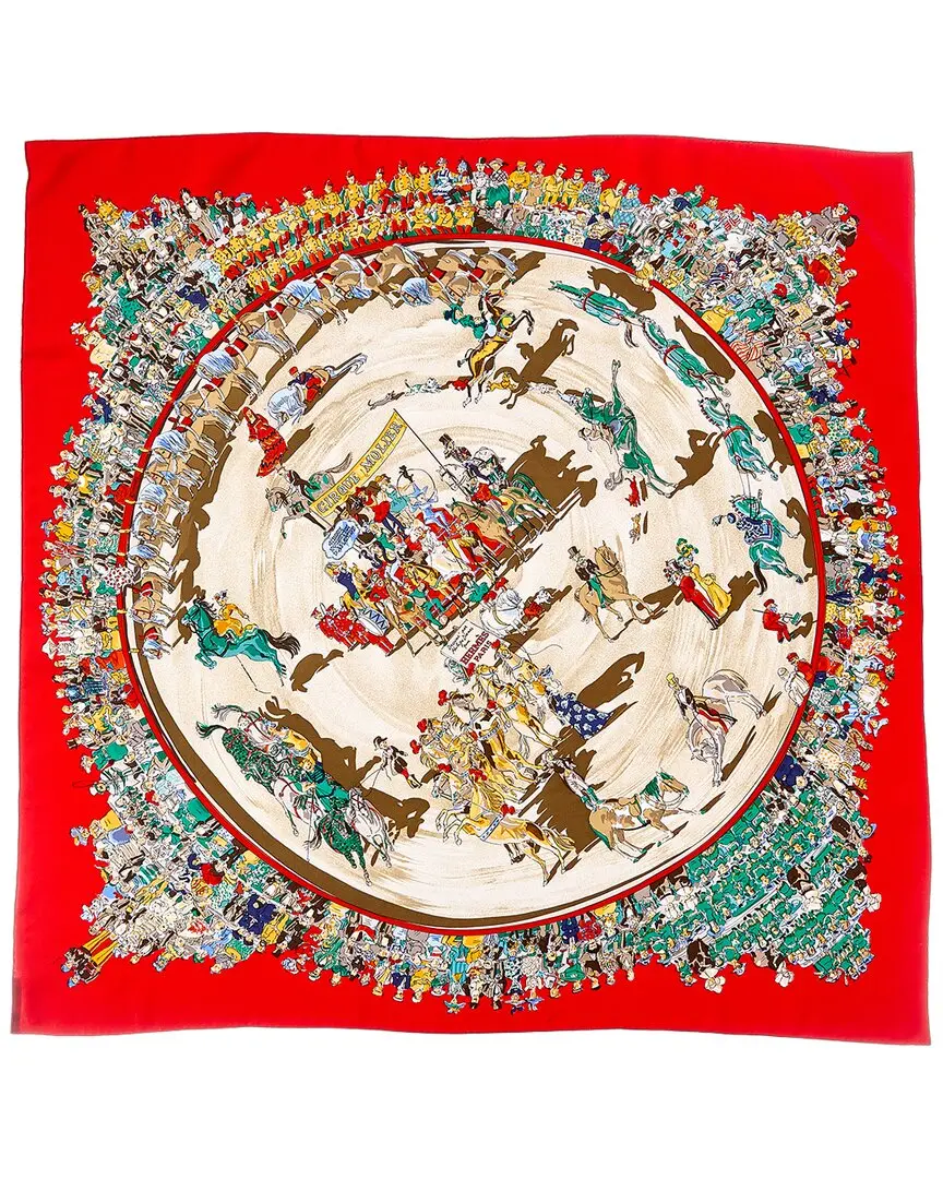 Hermès Cirque Molier Philippe Dumas Silk Scarf (Authentic Pre-Loved)