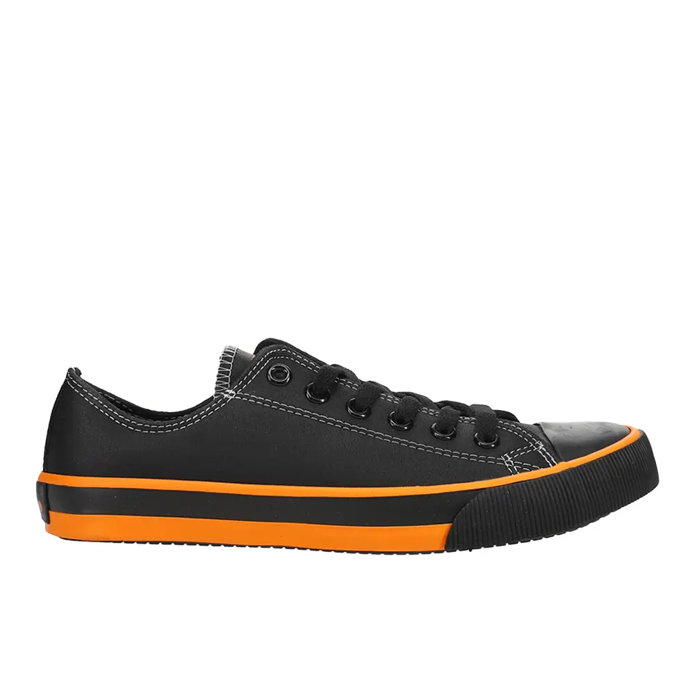 Harley-Davidson Footwear Mens Roarke Lace Up Sneakers Shoes Casual - Black