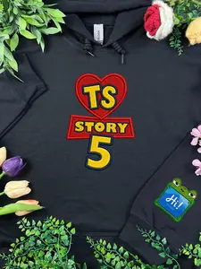 TStory 5 Embroidered Sweatshirt, I knew it, I knew you, Singer Crewneck, TS Fans Gift