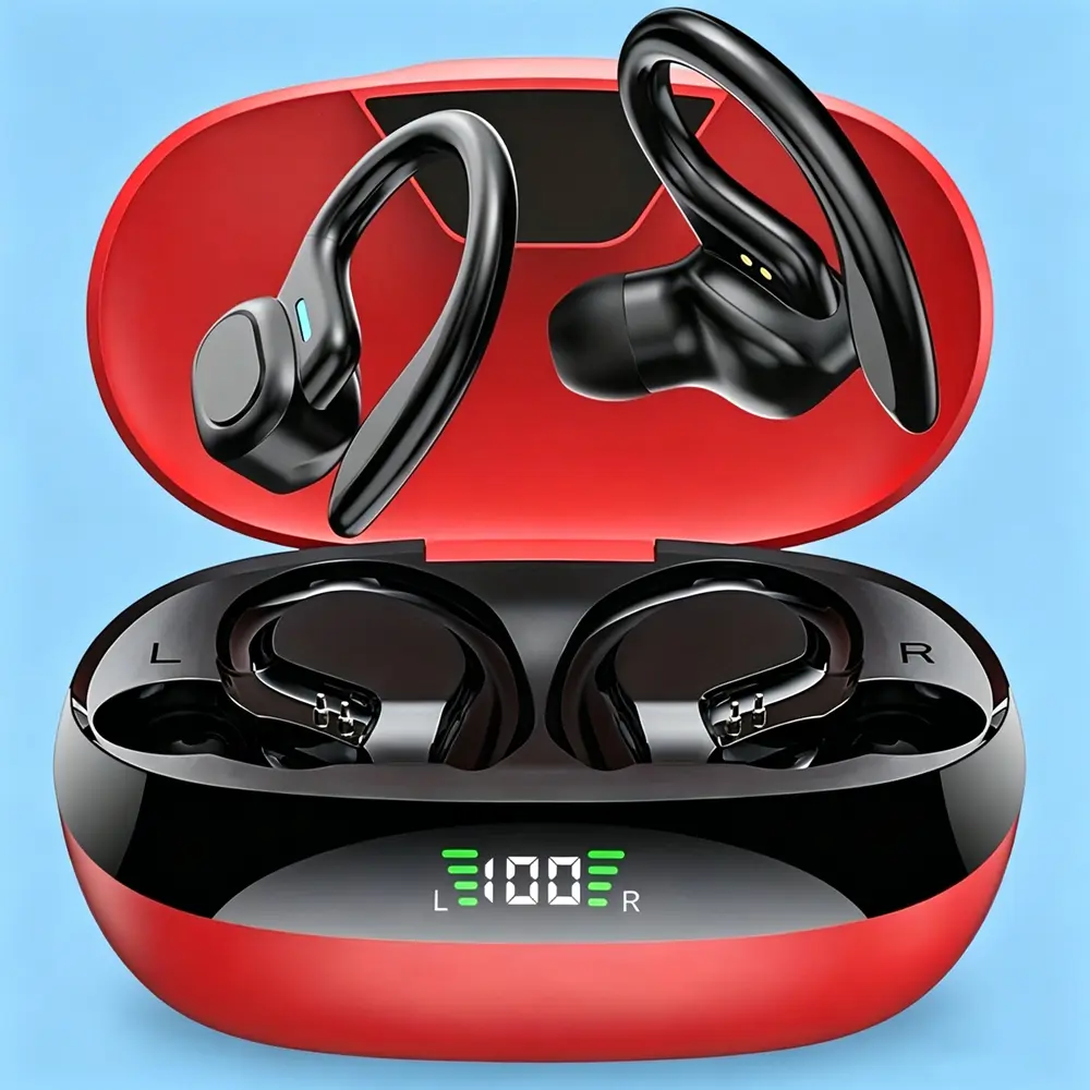 Earhook Earphones  Bluetooth-compatible Wireless Headphone suitable for Walking Hiking Climbing Listening to Music Calls