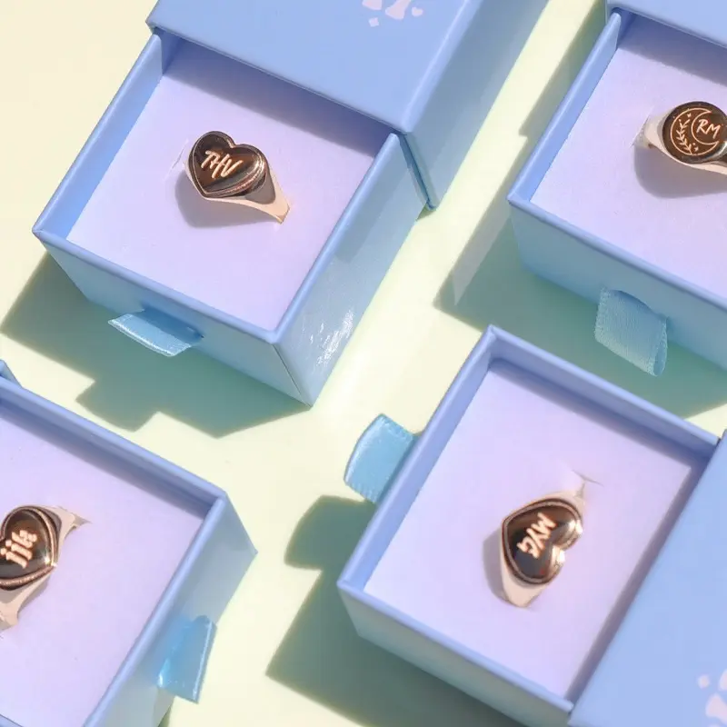 Bias Heart Rings