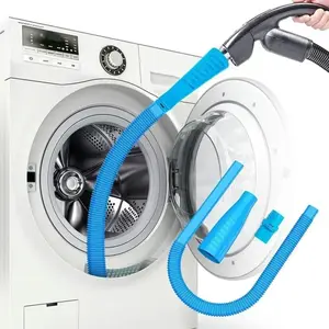 Washing Machine Cleaning Brush Set, Dryer Cleaner Kit, Soft Coil Hairbrush, Home Appliance Cleaning Tool, Durable Washing Tube Scrubber, Hose