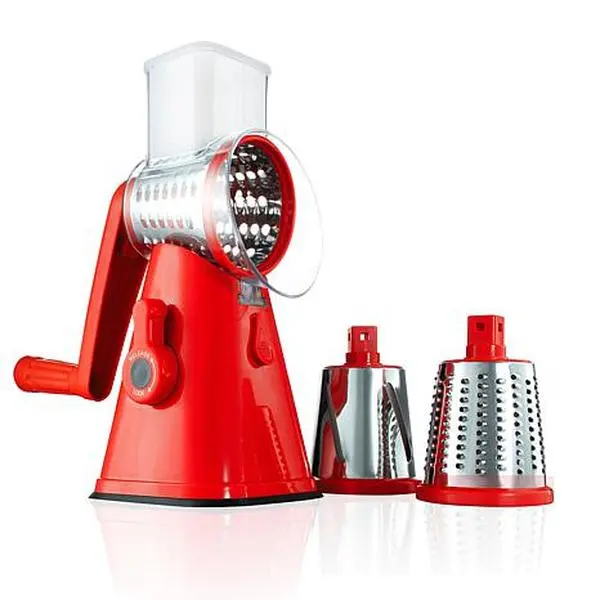 Granitestone Nutrislicer  3-in-1 Rotating Mandoline & Countertop Food Slicer/Grater