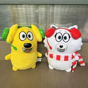 Tyler & Snowi Snuggle Bundle Plush Set Viral Cartoon Character Soft Stuffed Dolls Unique Gift for Kids & Fans