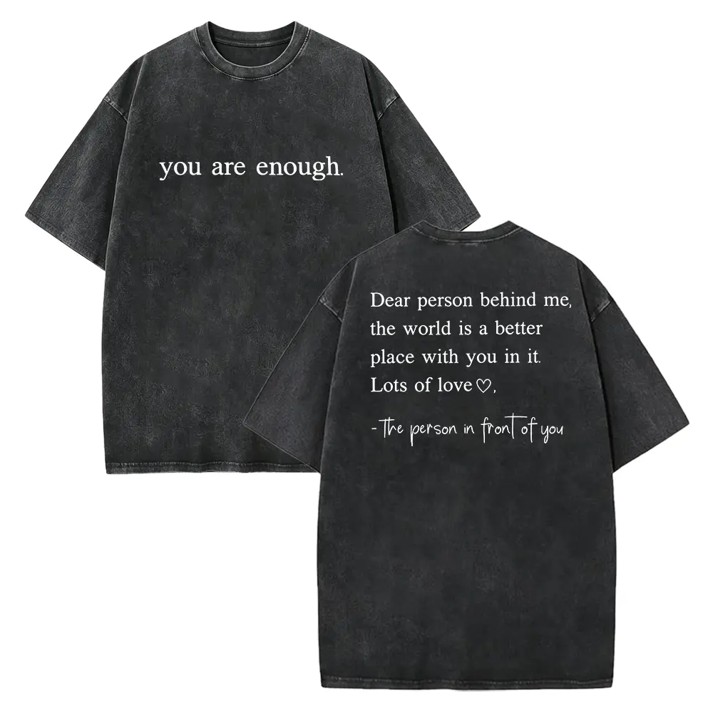 Mental Health Awareness Tee: Dear Person Behind Me Graphic Shirt