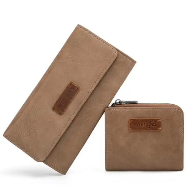 Wrangler Women's Wallet Set RFID Blocking Wallet Large Wallets for Women  Gift Credit Card Wallet