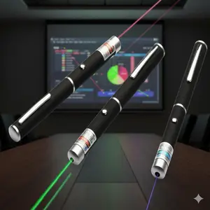 Red Green Blue Purple 500m Laser Pointer with Remote Control High Brightness for Teaching Office Meetings Presentations Star Gazing Outdoor Camping Gift Pet Cat Dog Toy Portable Anti-Slip Safety Design