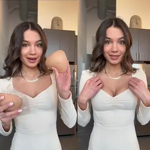 Invisible Adhesive Bra Inserts – Instant Lift & Boost with All-Day Comfort | Washable, Reusable Outfit Enhancers for Seamless Fashion