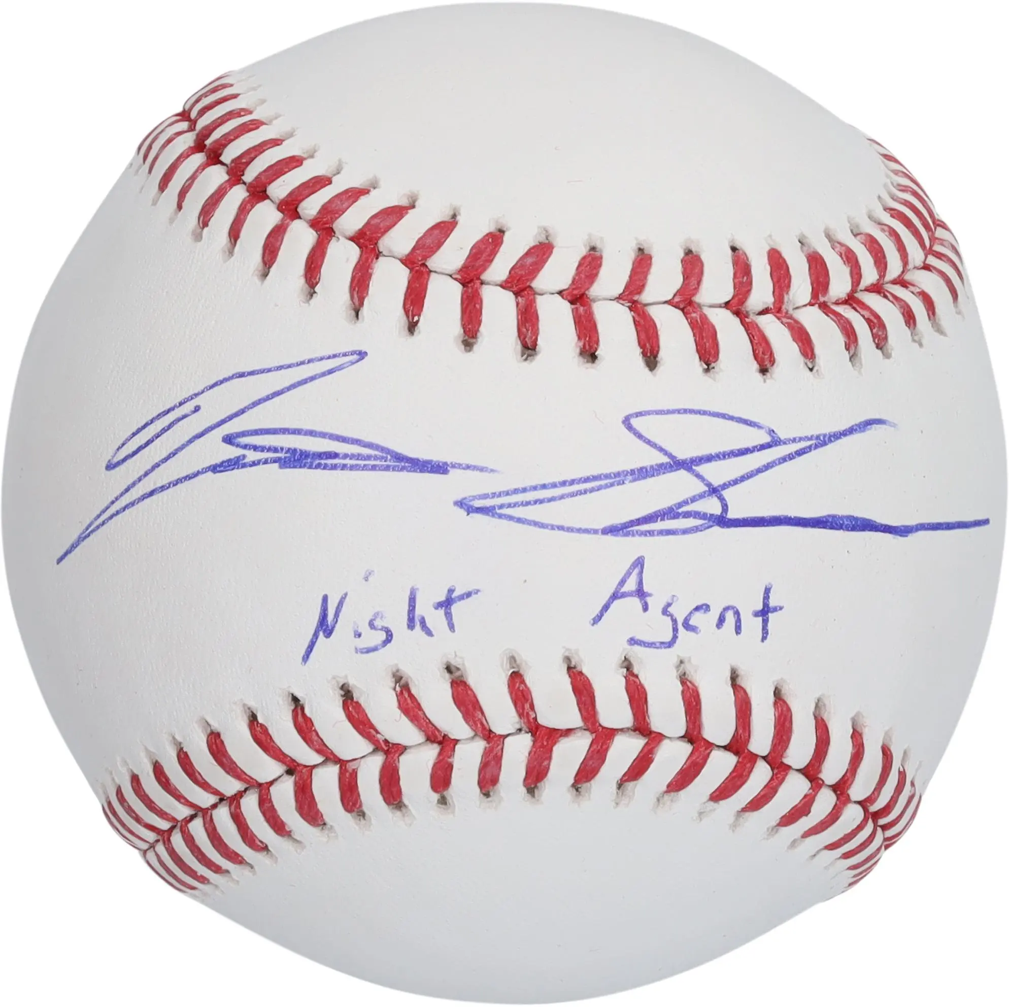 Matt Shaw Chicago Cubs Autographed Baseball with "Night Agent" Inscription - Fanatics Authentic Certified