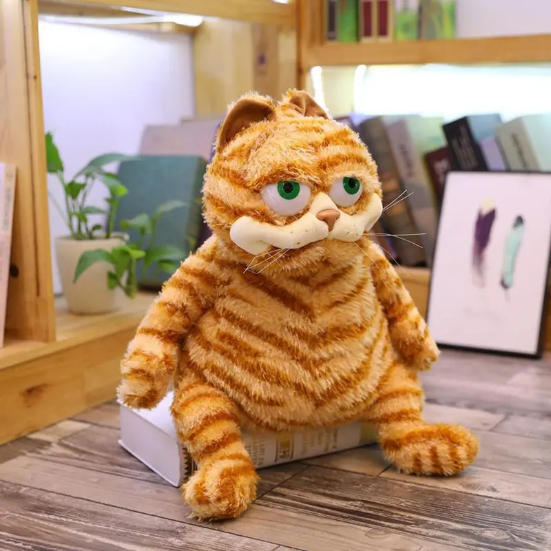 11.81 Inches Ugly Fat Cat Plush Toy Kitten Doll Funny Stuffed Animal Birthday Gift Party Props Holiday Christmas Gifts