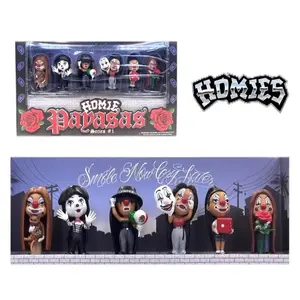 Homies Figures 2" Payasas Series 1 Set of 6 (or singles) Homies Figures 2" Payasas Series 1 Set of 6 (or singles)