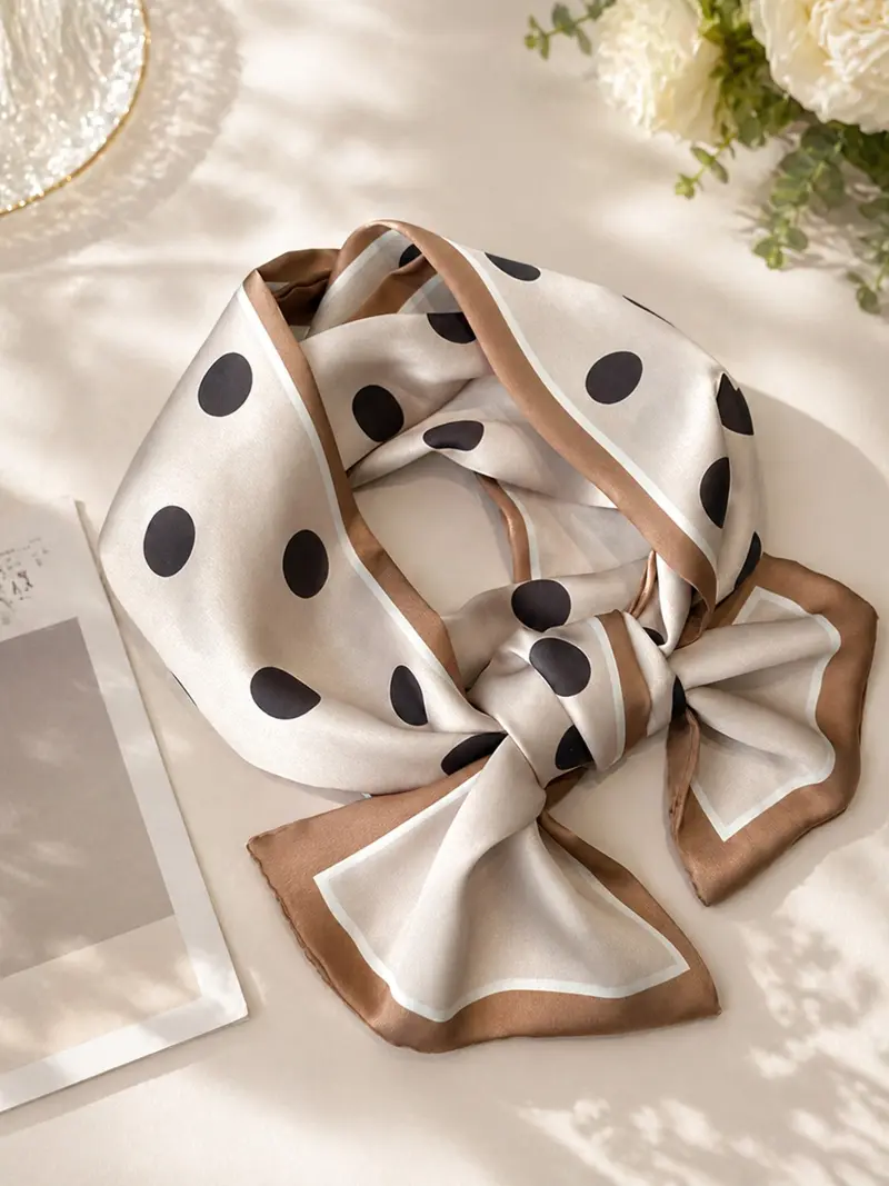 polka dot scarf top revolve - TikTok Shop