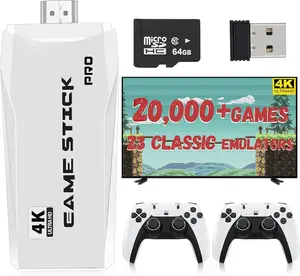 New Retro Game Console, Classic Video Games with HDMI, 20,000+ Games and 23 Emulators, Upgraded Dual 2.4G Wireless Controllers for Game Console