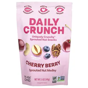Daily Crunch Sprouted Nut Medley, Cherry Berry, 5 oz (141 g)