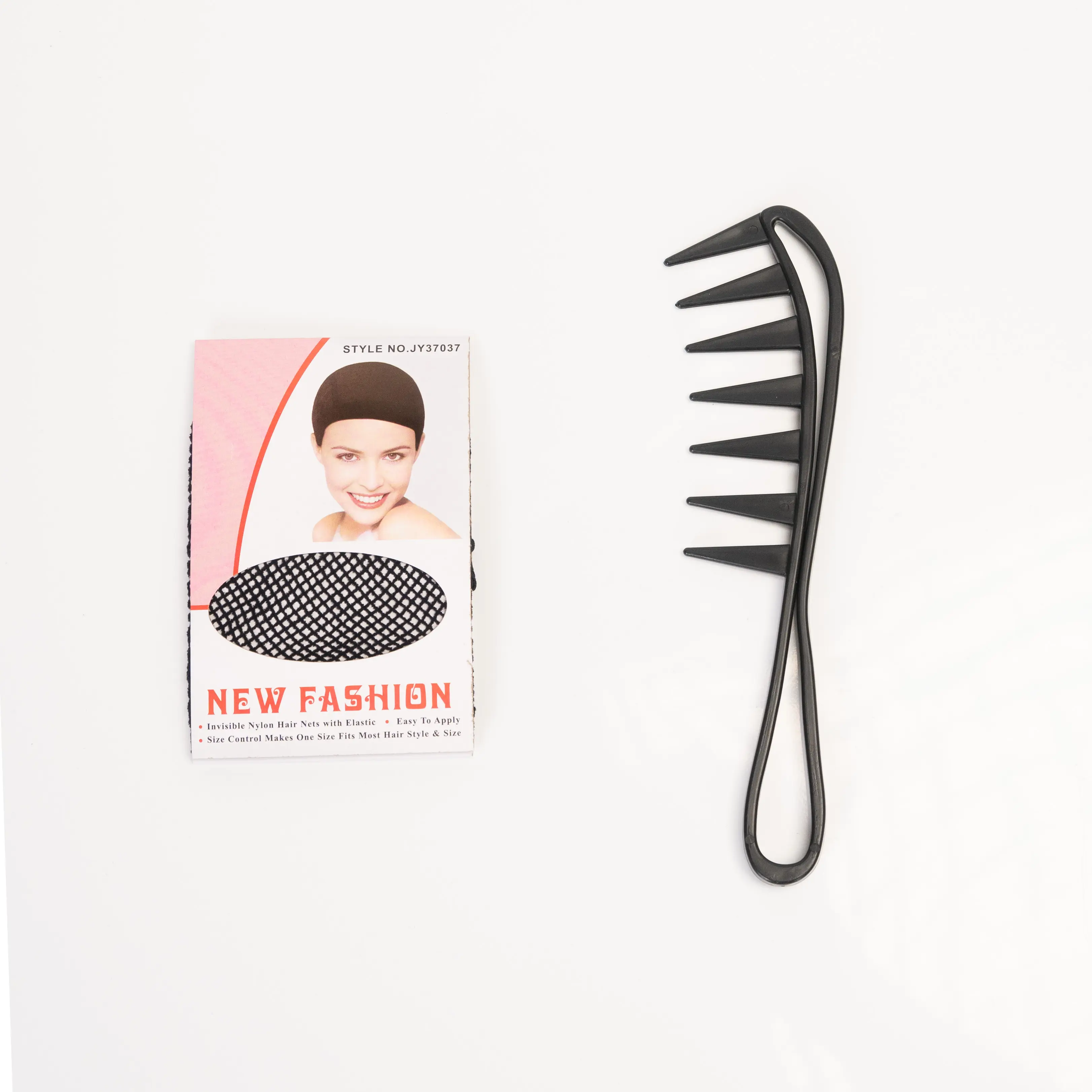 Wig-specific Hairnet & Fishbone Comb Set JY37037 - Free with Wig Purchase - Easy to Style & Versatile for Multiple Hair Styles