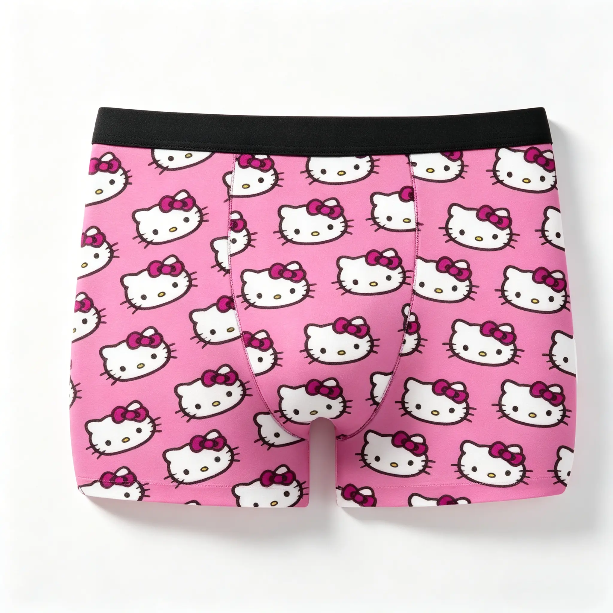 Sanrio Hello Kitty Men's Boxer Shorts - Perfect Gift for Boyfriend, Casual Briefs with Playful Design, Ideal for Special Occasions