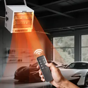 VEVOR Electric Garage Heater 4800W, with Remote Control for Ceiling Workshop