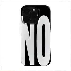 NO and YES Personalized Art Black and White Letters Phone Case For iPhone17 16 15 14 13 12 11 Pro XS Max 7 8 Plus MINI Y2K Cover