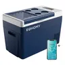 EUHOMY Compact 23QT/31QT Portable Freezer-Refrigerator, 12V-24V DC Power/100-240V AC, Bluetooth Mode App Control, Magnetic Lid, Rubber Gasket, Shockproof, Silent Cooling, Energy Saver, -4℉~68℉ Temp Control, 2 Year Tech Support for Camping, Traveling,techv
