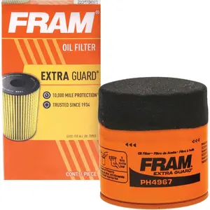 Extra Guard 10K Mile Change Automotive Replacement Interval Spin-On Engine Oil Filter For Select Vehicle Model Years, Vehicle Engine Protection Oil Filter For Everyday Drivers