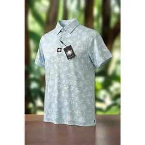 Taino Golf Signature Mens' Shirt - Azul