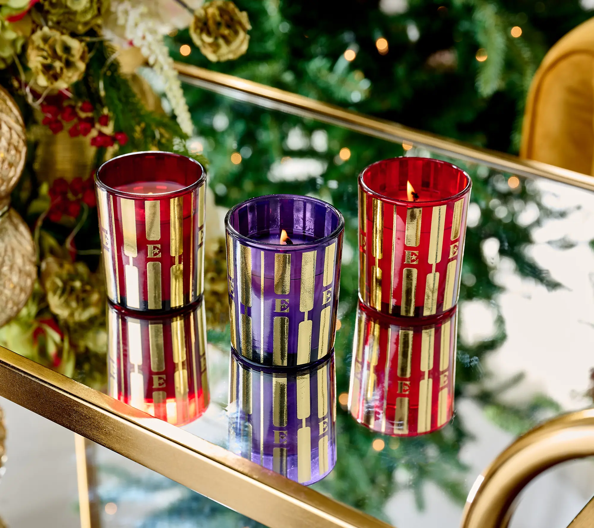 Elton John by Slatkin + Co. 3pc English Jelly Jar Candle Gift Set Elton John by Slatkin + Co. 3pc English Jelly Jar Candle Gift Set