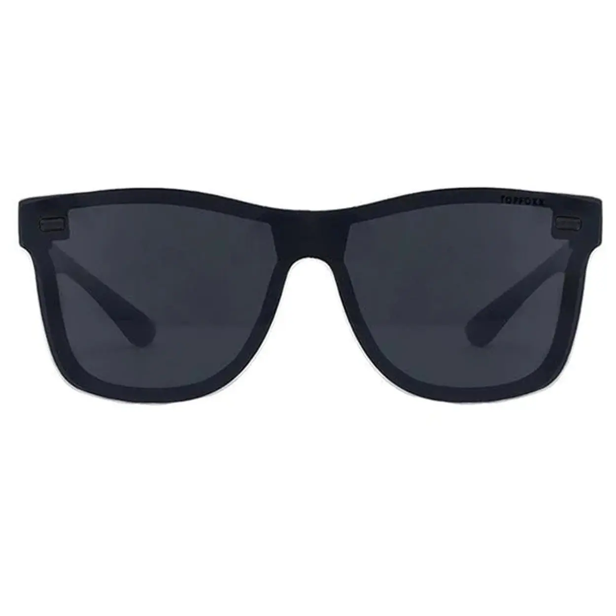 Sustainable Future - Black  Tangle Free Square Wayfarer Sunglasses - Certified Shatter-Resistant Lenses - UV400 - For Women & Men