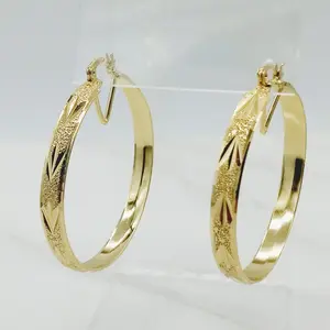 Hoops Earrings Hoops Gold Filled Jewelry Arretes Pantallas de oro Argollas Tri Tone Earrings