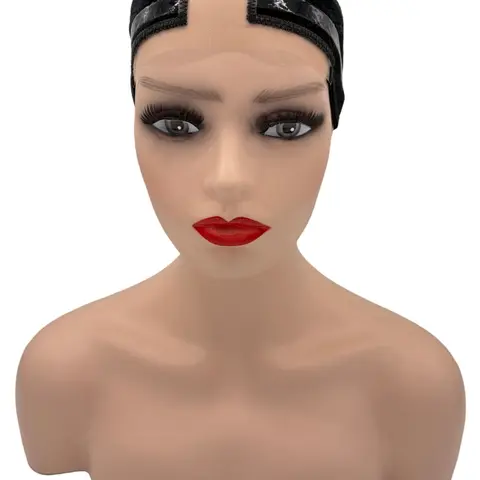 1PC Velvet Wig Grip for Women, Non-slip & Adjustable Zigzag Headbands for Wigs Accessory, Comfortable Soft Headband to Secure Your Wig, Hair Accessory