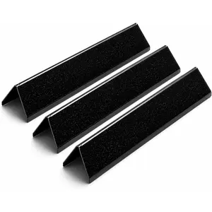 7635 Flavorizer Bars for Weber Spirit 200 and Spirit II 200 Series, 15.3 Inch 16GA Porcelain Steel Grill Heat Plates for E210 E220 S210 S220 Front-Control 2-Burner Gas Grills, 3 Pack