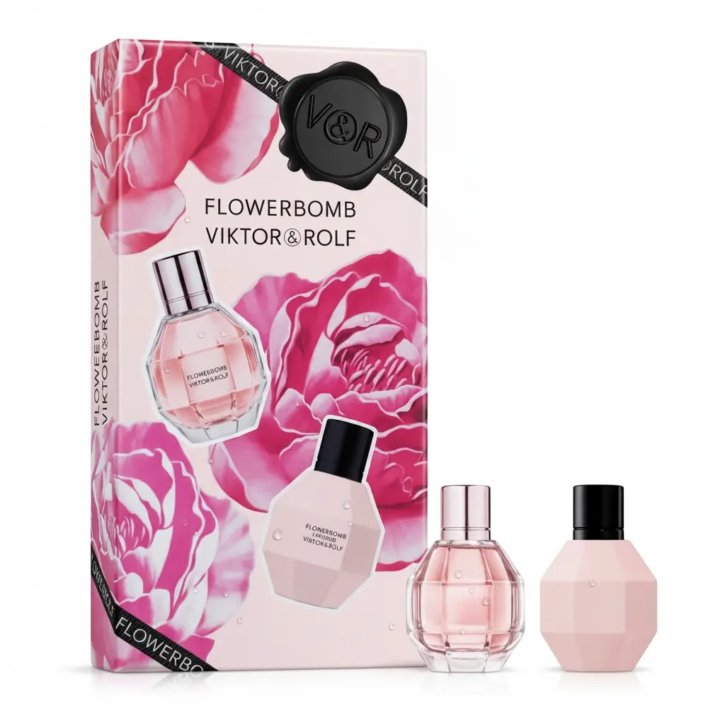 Viktor & Rolf Flowerbomb Miniature Gift Set 2pieces for Women Eau de Parfum EDP