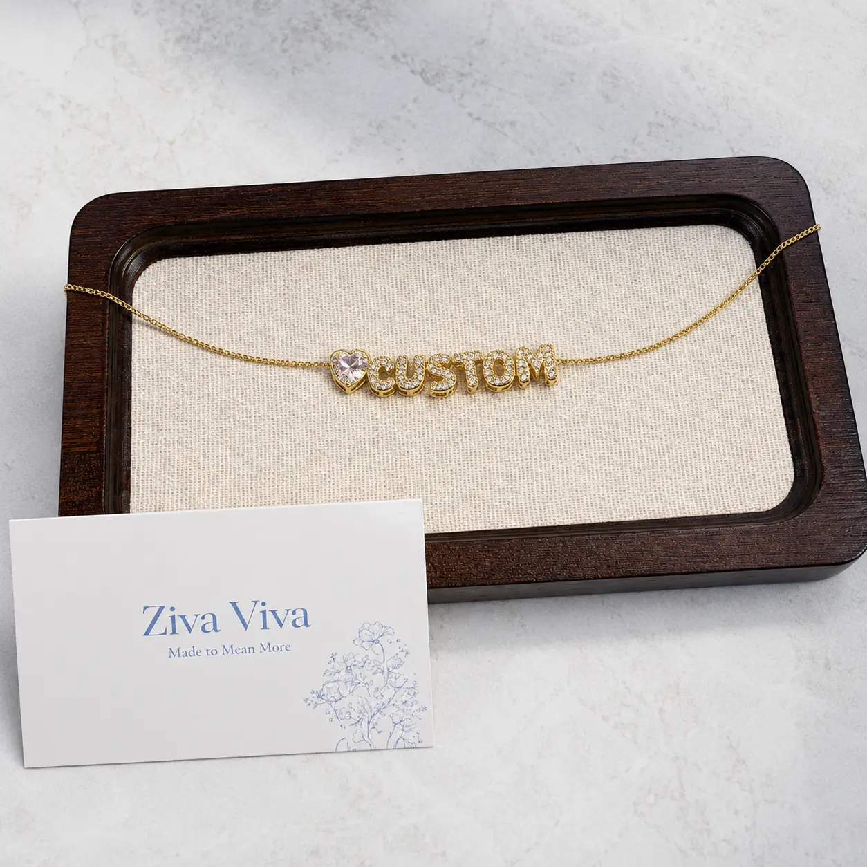 Personalized Necklace for Women, Custom Letter Necklace with Dangling Heart, Gold Initial Charm，Personalized Jewelry, Gift for Mom Girlfriend Wife BFF, Christmas Birthday Anniversary Gift, Unisex, Daily, Jewelry Personalized