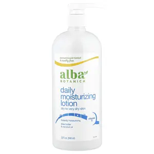 Alba Botanica Daily Moisturizing Lotion, Dry to Very Dry Skin , 32 fl oz (946 ml)