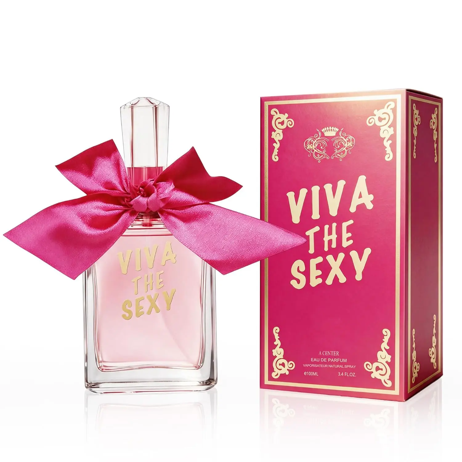 Viva The Sexy Perfume for Women, Floral Notes Eau de Parfum Spray Casual Daily Cologne 3.4 Fl oz/100Ml Women Fragrance Daytime & Casual Use