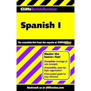 USED Book - Cliffsquickreview Spanish I (English and Spanish Edition) (Cliffs Quick Review) by Jill Rodriguez (Paperback) - english