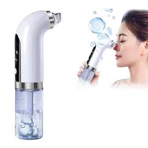 Facial Blackhead Removal Device, Electric Pore Cleaner with 4 Acne Treatment Tools, High-End Facial Beauty Machine for Skincare