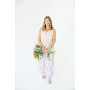 Cotton Candy Floral Overalls