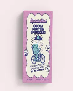 Cocoa Protein SprinkleBites™ (10-Pack) Sugar Free Snack Protein Packed Topping Chocolate