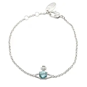 Pre-owned vivienne westwood Brass Small Leather Goods Reina Bracelet