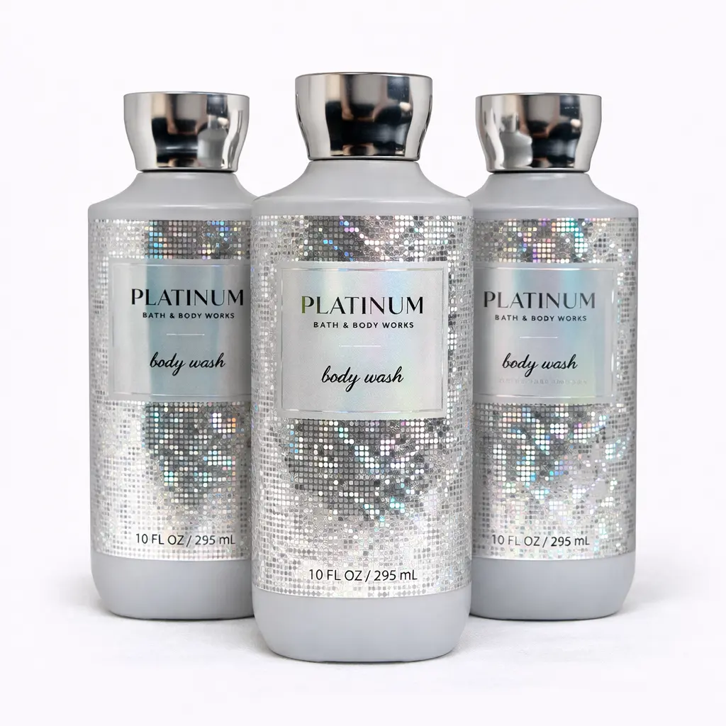 PLATINUM Bath & Body Works Body Wash 3-Pack - 10 oz Each