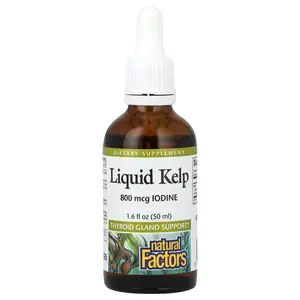 Natural Factors Liquid Kelp, 800 mcg, 1.6 fl oz (50 ml)