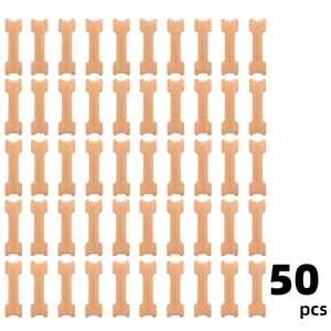 50 pcs Reusable Sports Nose Strips Breathable & Comfortable, Anti-Snoring, Stops Allergy-Related Nasal Congestion, Easy-Open Packaging