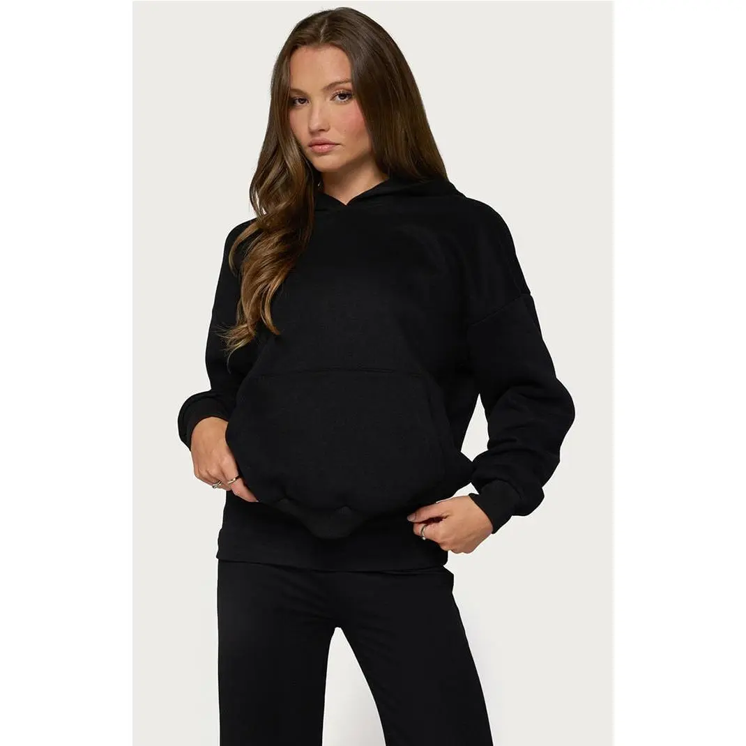 Edikted Women's Angel Energy Sequin Hoodie